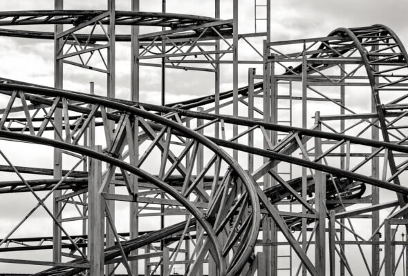 rollercoaster, steel, construction, amusement, tracks, structure, rollercoaster, rollercoaster, steel, steel, steel, steel, steel, construction, construction, construction, construction, structure